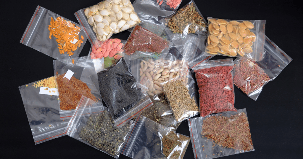 different types of seeds